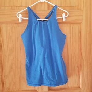 Lucy high neck tank top